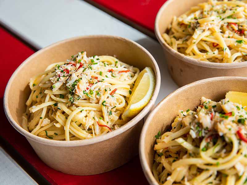 Jersey Crab Shack Takeaway Linguine